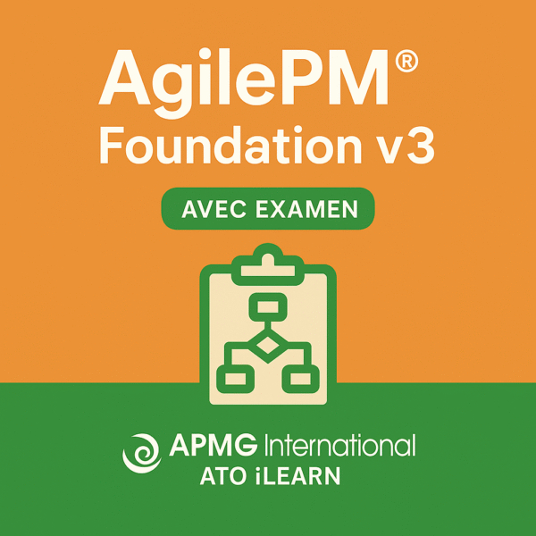 Formation AgilePM® Foundation v3 - Accès 30 jours - Avec examen